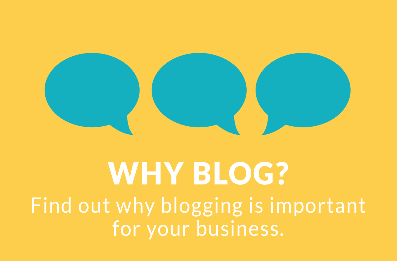 Why blog? Find out why blogging is important.