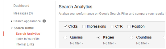 SEO performance metrics Google Analytics