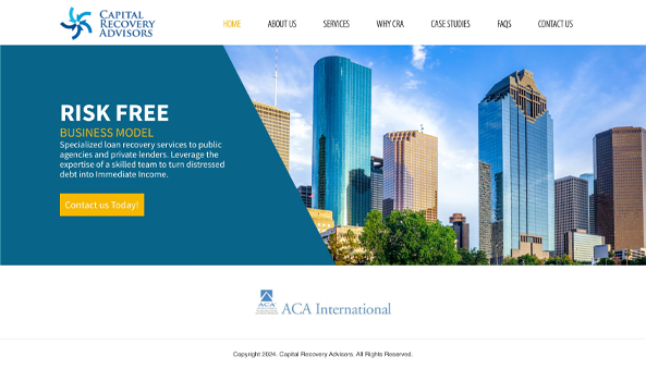 CAPITAL RECOVERY ADVISORS
